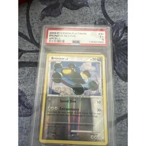 Bronzor 34/99 Arceus Reverse Holo PSA 5